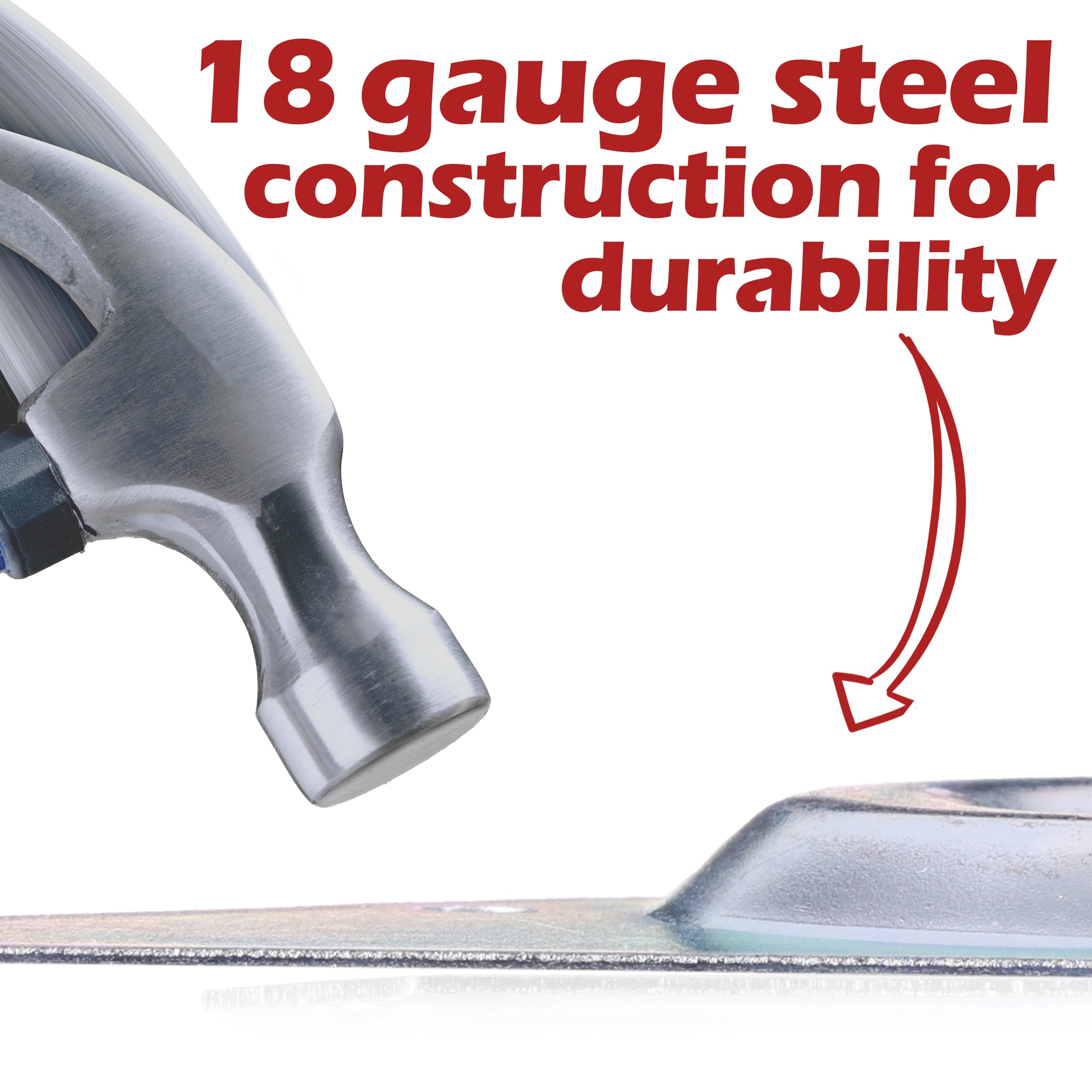 Waddell Contemporary Bun Foot & Heavy Duty Top Plate | Unfinished Hardwood Decorative Quick Mount Furniture Feet | 18G Steel Attachment Mounting Hardware - Image 6