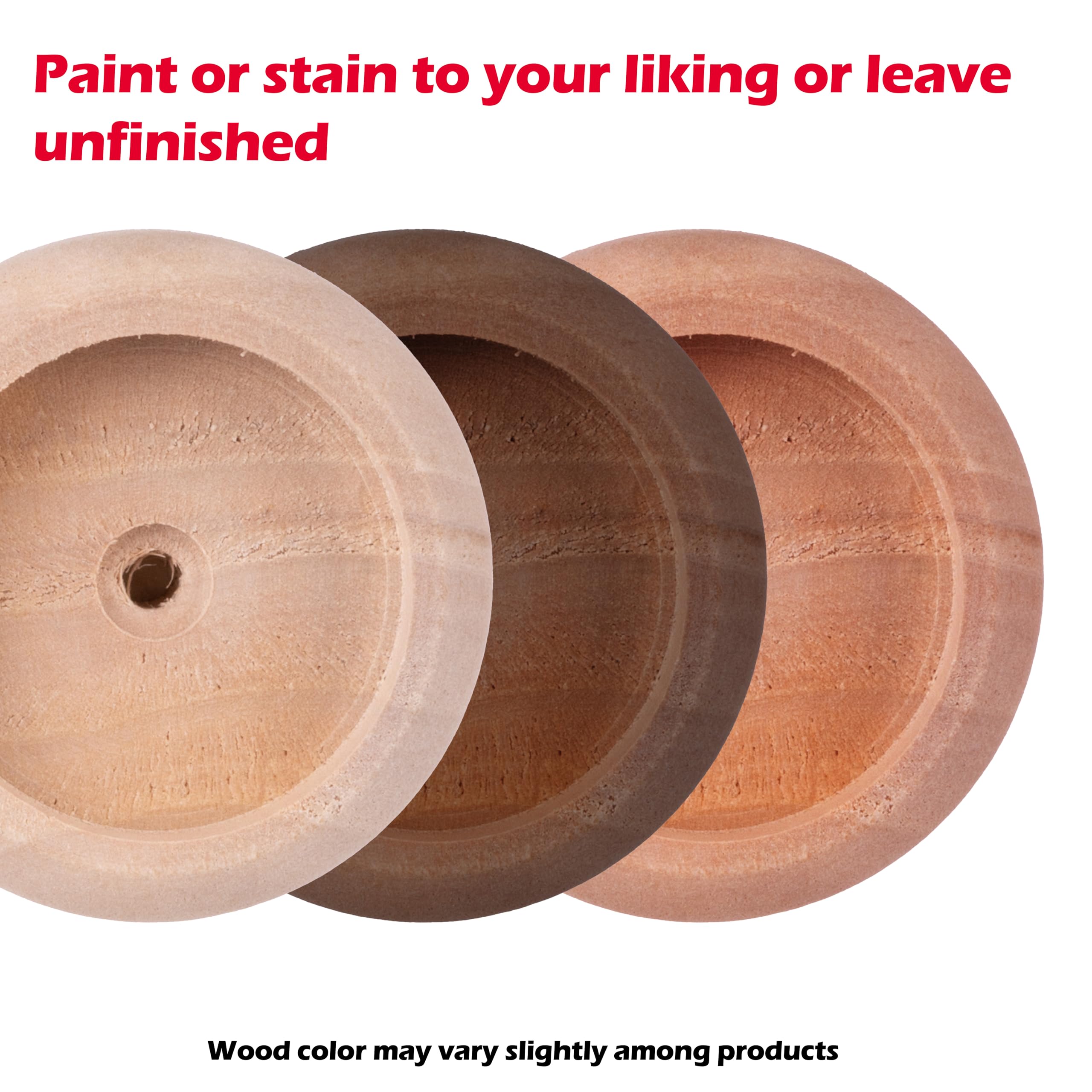 WADDELL Closet Pole Socket (Heavy Duty, 1 Set) | Hardwood Dowel Rod Holder Fits Any Style Closet Rods up to 1-⅜" Diameter | Includes Mounting Screws | No Drill Closet Bracket for DIY Home Improvement - Image 6