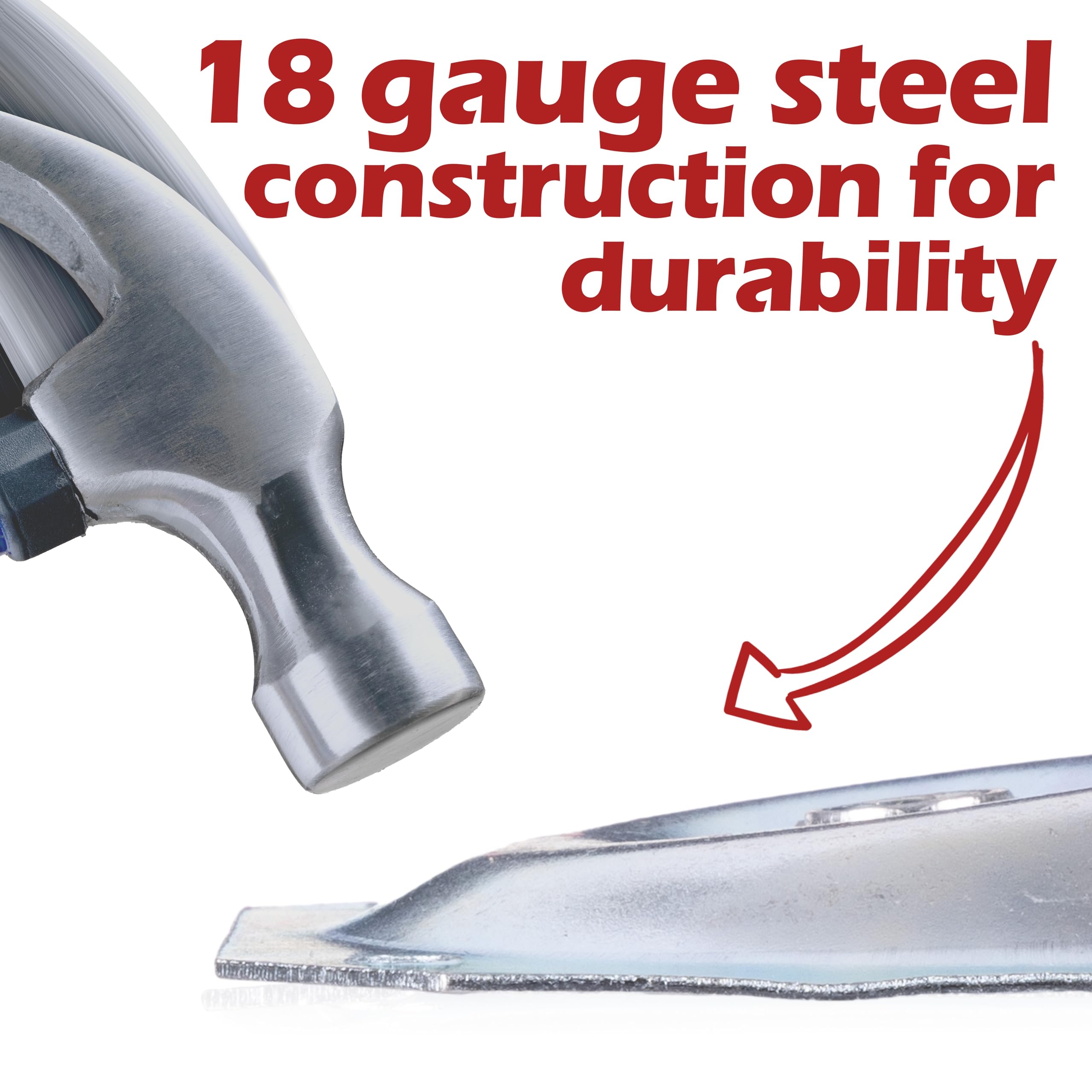 WADDELL Furniture Leg Mounting Bracket (1 Count, Angle Top Plate) | 18G Steel Quick Mount Table Leg Attachment Hardware w/ 78° Flare | DIY Home Projects Made Easy | Compatible w/ Bolt Hanger Legs - Image 4